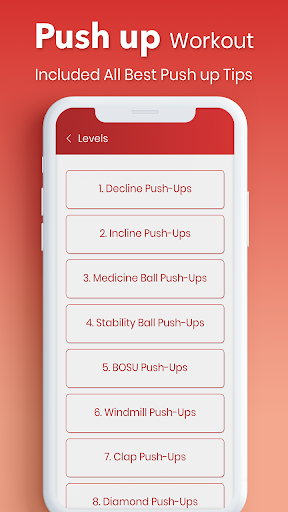 Push Ups Workout - Image screenshot of android app