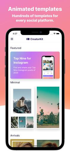 Video Maker & Animated Templates by CreatorKit - عکس برنامه موبایلی اندروید