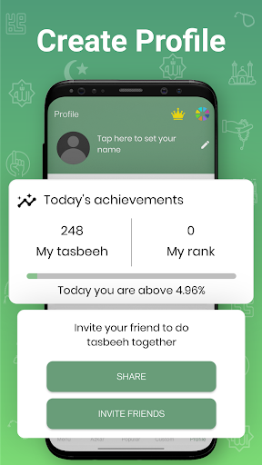 Digital Tasbeeh Counter & Dua - عکس برنامه موبایلی اندروید
