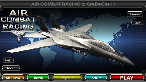Air Combat Racing - Gameplay image of android game