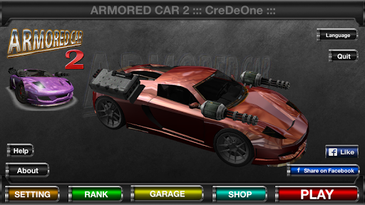 Armored Car 2 - Gameplay image of android game