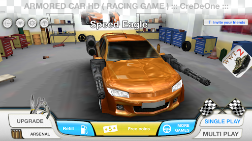 Armored Car HD (Racing Game) - عکس بازی موبایلی اندروید