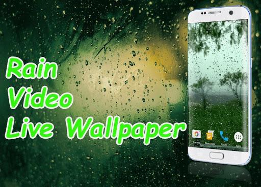 Rain Video Live Wallpaper - Image screenshot of android app