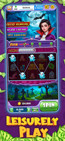 Pumpkin Bonanza: Slots & Win - Gameplay image of android game