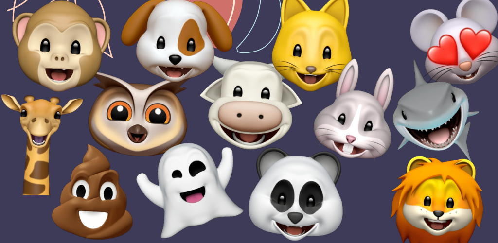 Memoji Cartoon Stickers for Wh - Image screenshot of android app
