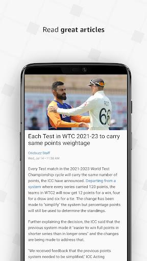 Cricbuzz - Live Cricket Scores - عکس برنامه موبایلی اندروید