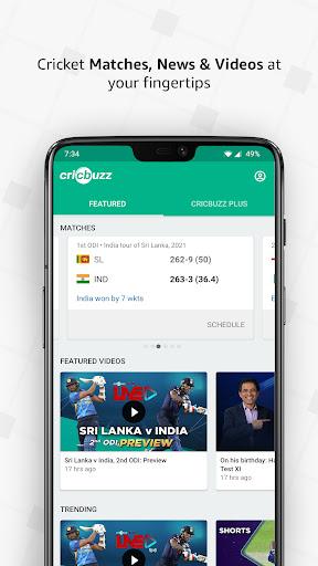 Cricbuzz - Live Cricket Scores - عکس برنامه موبایلی اندروید