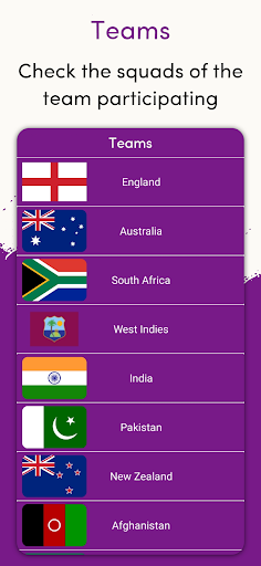 Odi World Cup Schedule ۲۰۲۳ - عکس برنامه موبایلی اندروید