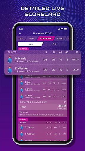 CricScore Line Guru Pro - عکس برنامه موبایلی اندروید