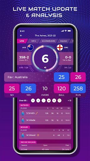 CricScore Line Guru Pro - عکس برنامه موبایلی اندروید