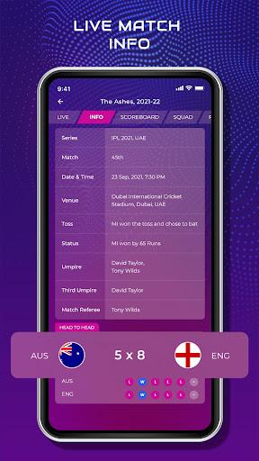 CricScore Line Guru Pro - عکس برنامه موبایلی اندروید