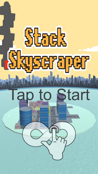 Stack Skyscraper - Gameplay image of android game