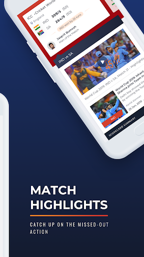 Cricket.com - Live Score&News - عکس برنامه موبایلی اندروید