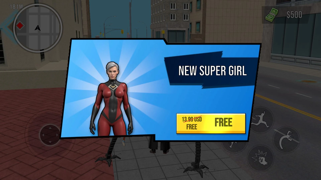 Superhero Crime Open World War - عکس بازی موبایلی اندروید
