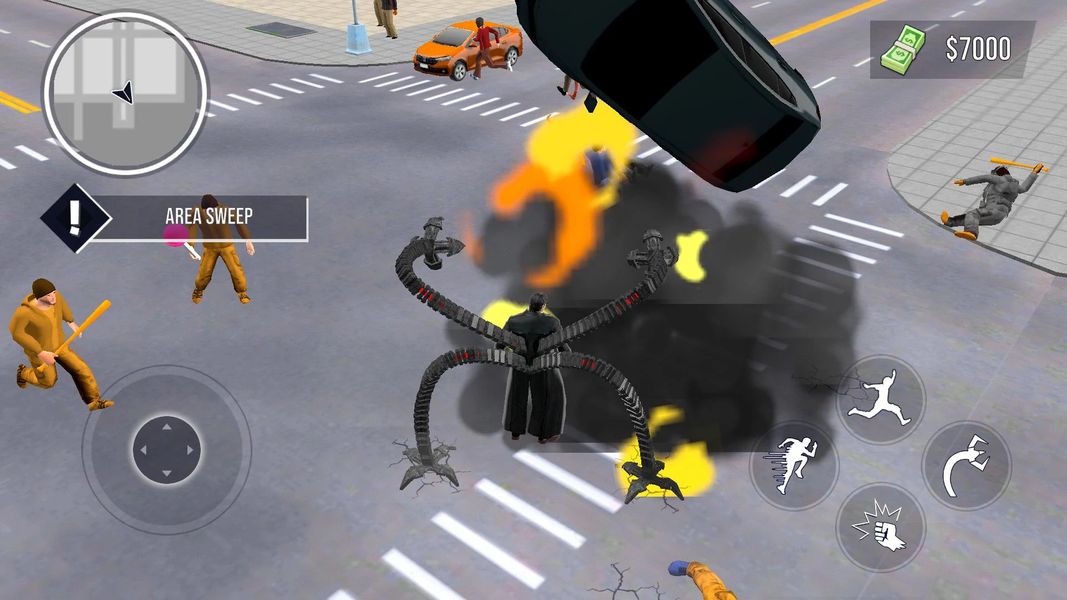 Superhero Crime Open World War - عکس بازی موبایلی اندروید