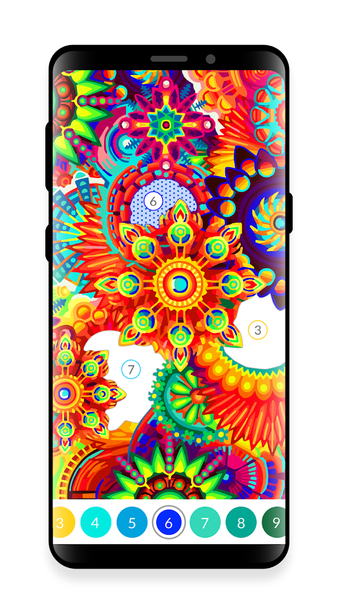 Paint by Number April Coloring - عکس برنامه موبایلی اندروید