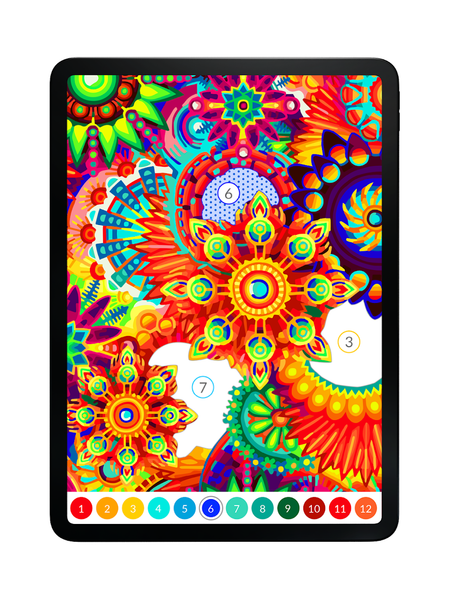 Paint by Number April Coloring - عکس برنامه موبایلی اندروید
