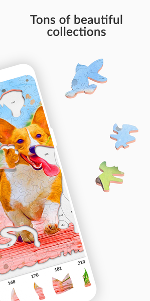 Jigsaw Puzzle By Number: April - عکس بازی موبایلی اندروید
