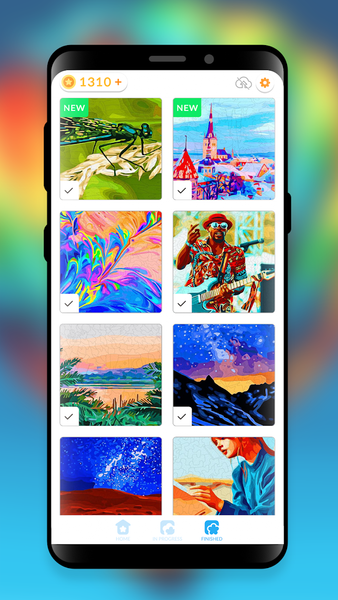 Puzzle by Numbers - عکس بازی موبایلی اندروید