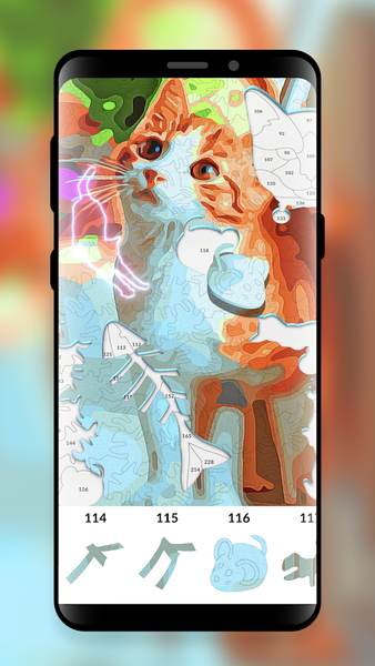 Puzzle by Numbers - عکس بازی موبایلی اندروید