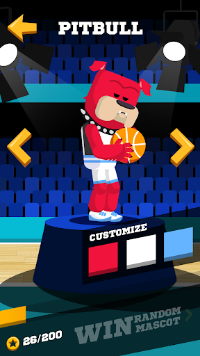 Mascot Dunks - Gameplay image of android game