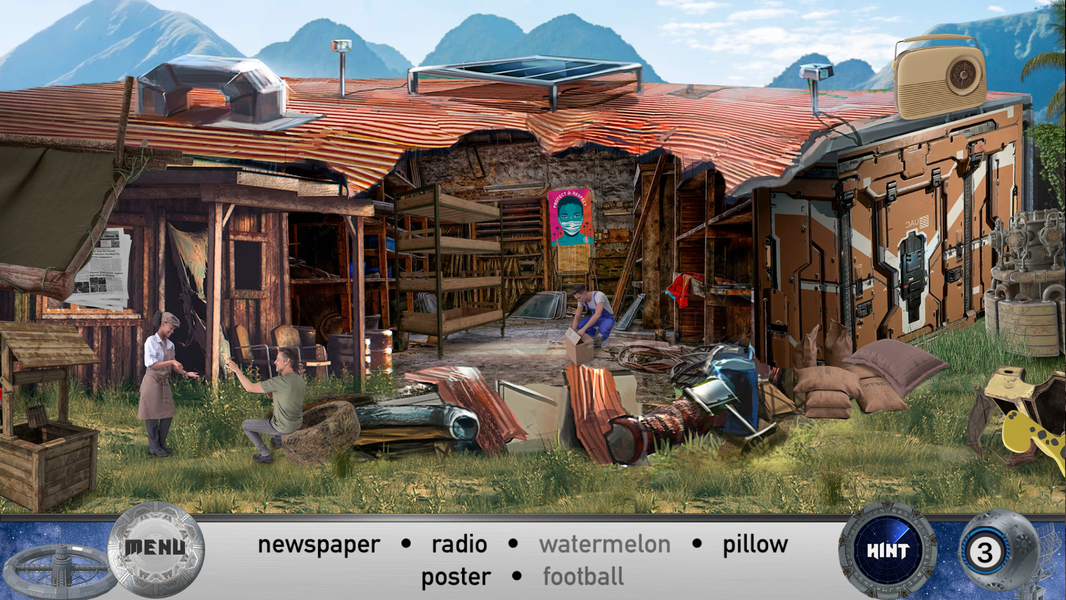 Mars Mystery - Hidden Objects - Gameplay image of android game