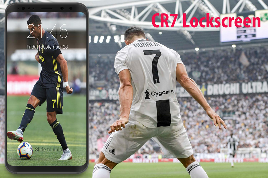 Cristiano Ronaldo LockScreen - عکس برنامه موبایلی اندروید