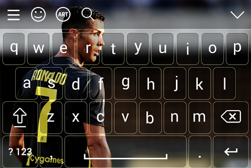 Cristiano Ronaldo CR۷ Keyboar - عکس برنامه موبایلی اندروید