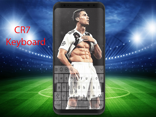 Cristiano Ronaldo  CR7 Keyboar - Image screenshot of android app