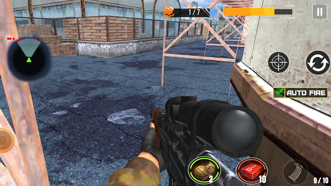Critical Fire Ops-FPS Gun Game - Gameplay image of android game