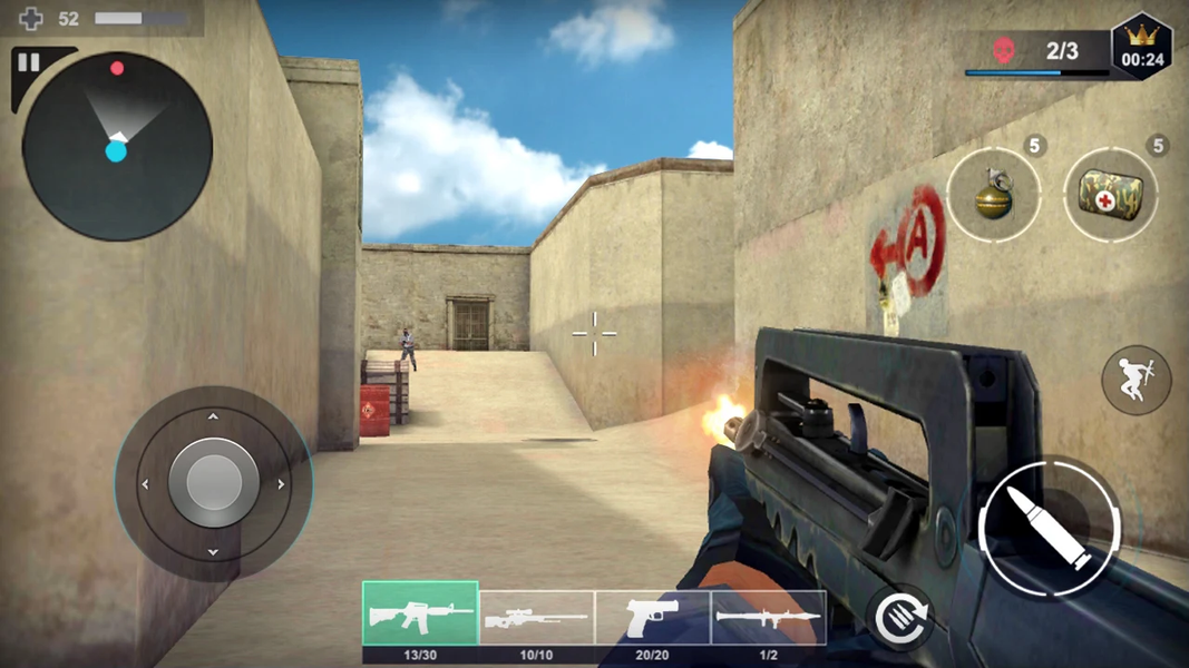 Counter Terrorist: CS Offline - Gameplay image of android game
