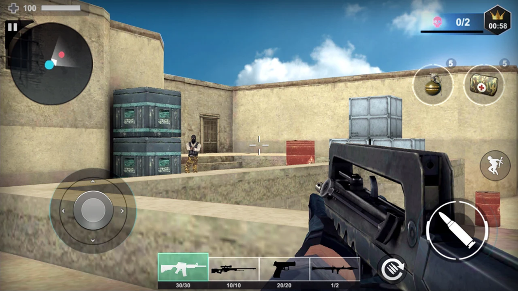 Counter Terrorist: CS Offline - Gameplay image of android game