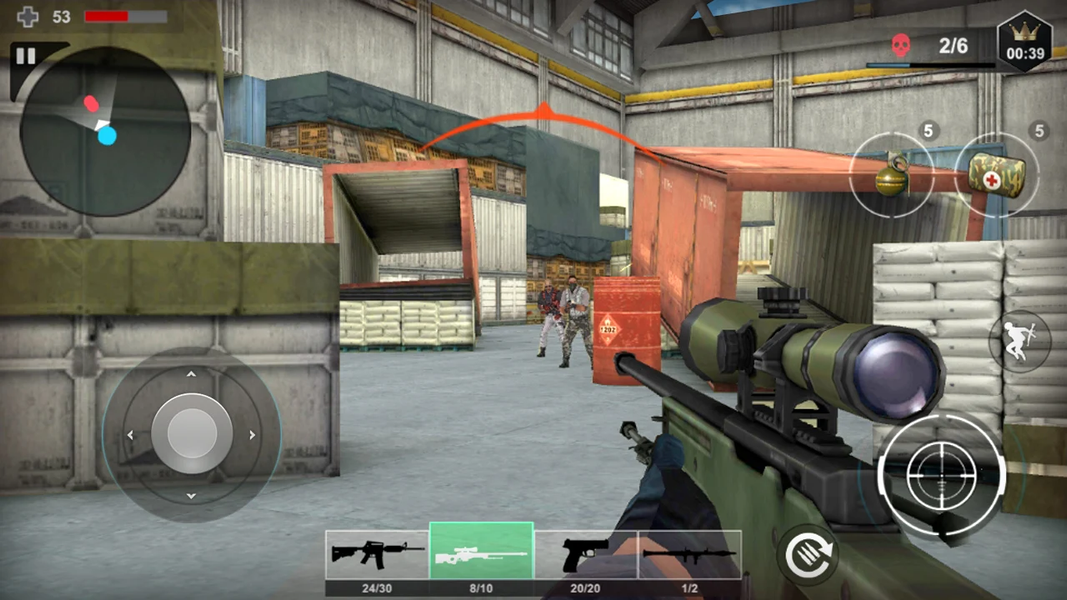 Counter Terrorist: CS Offline - Gameplay image of android game