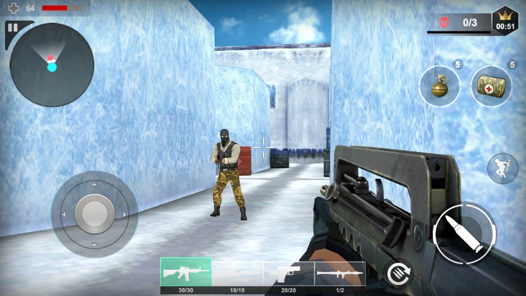 Counter Terrorist: CS Offline - Gameplay image of android game