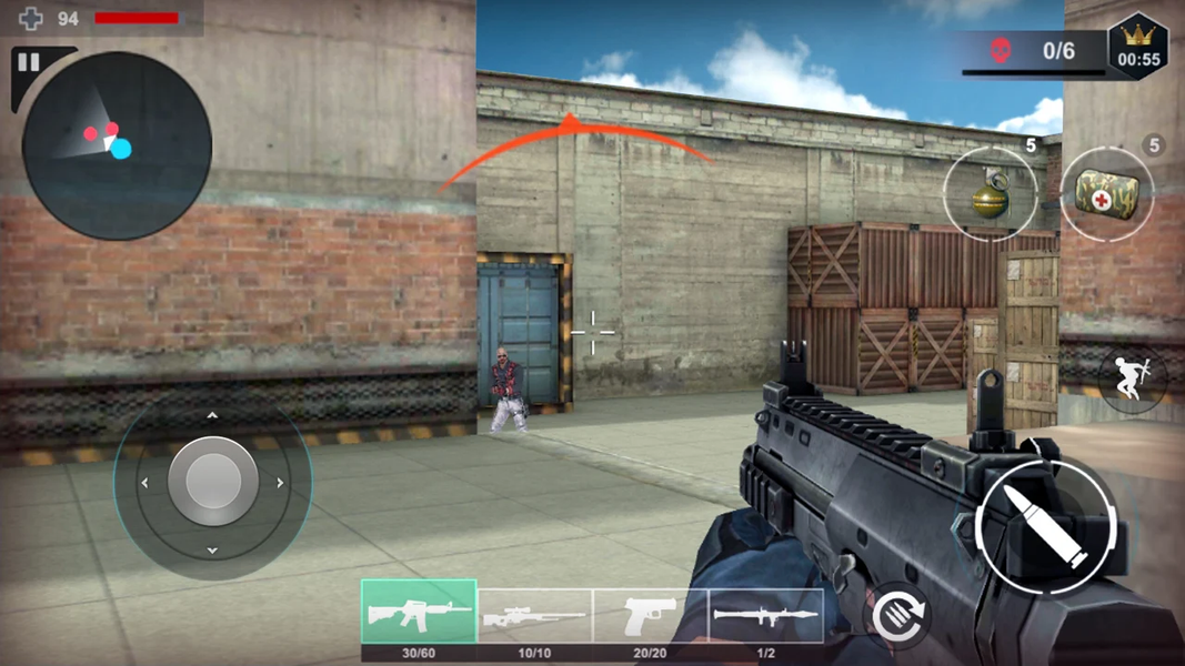 Counter Terrorist: CS Offline - Gameplay image of android game