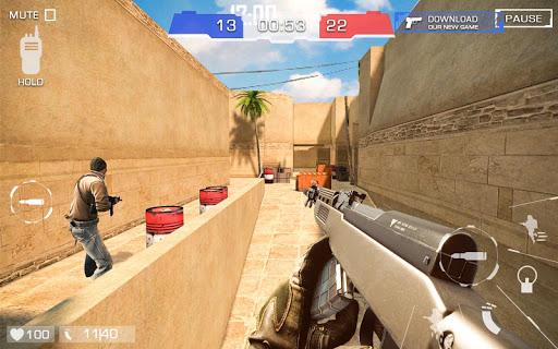 Critical Strike Shoot Battleground - Gameplay image of android game
