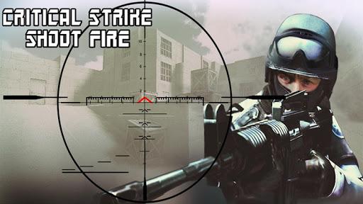 Gun Strike Shoot Fire - Gameplay image of android game