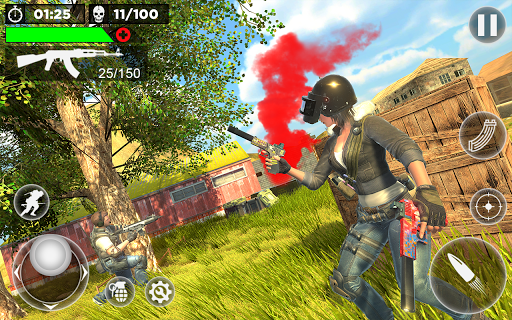 Critical Fire Free Battlegrounds Strike - Gameplay image of android game