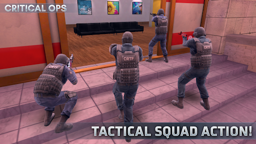 Critical Ops – مبارزه با اسلحه - عکس بازی موبایلی اندروید