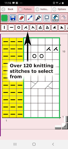 Knit Pattern Creator - Image screenshot of android app