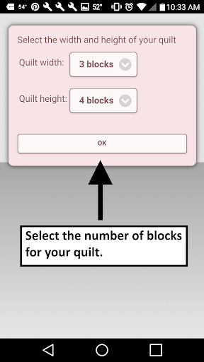 Quilt Creator - Image screenshot of android app