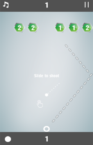 the dancing balls - Image screenshot of android app