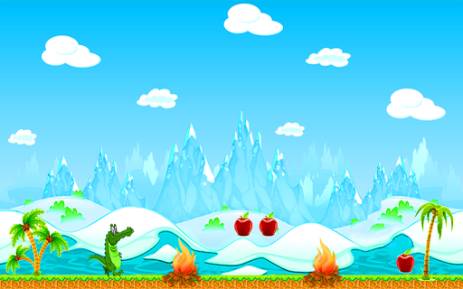 Crocodile Run - عکس بازی موبایلی اندروید