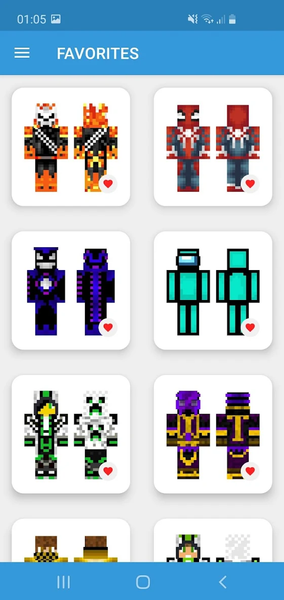 Boys Skins for Minecraft PE - عکس برنامه موبایلی اندروید