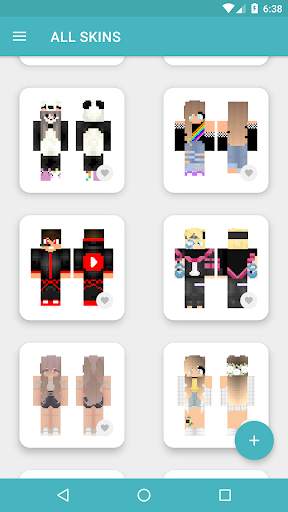 HD Skins for Minecraft 128x128 - Image screenshot of android app
