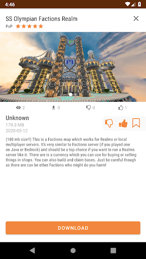 Maps for Minecraft PE - عکس برنامه موبایلی اندروید