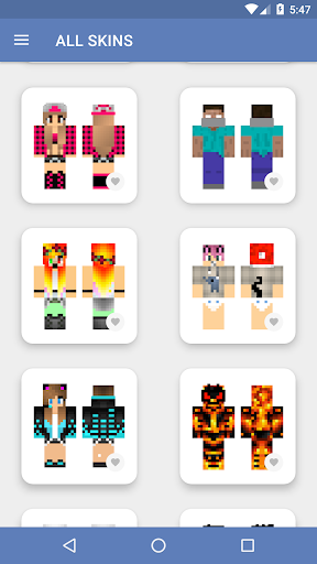 Skins for Minecraft - عکس برنامه موبایلی اندروید