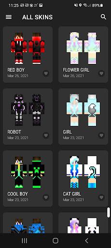 Skins for Minecraft ۲ - عکس برنامه موبایلی اندروید