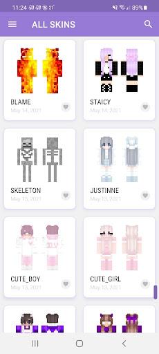 Skins for Minecraft ۲ - عکس برنامه موبایلی اندروید