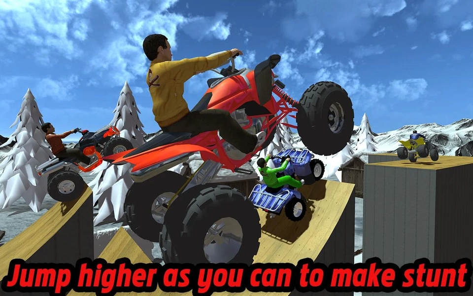 ATV Quad Bike Racing Stunts - عکس بازی موبایلی اندروید